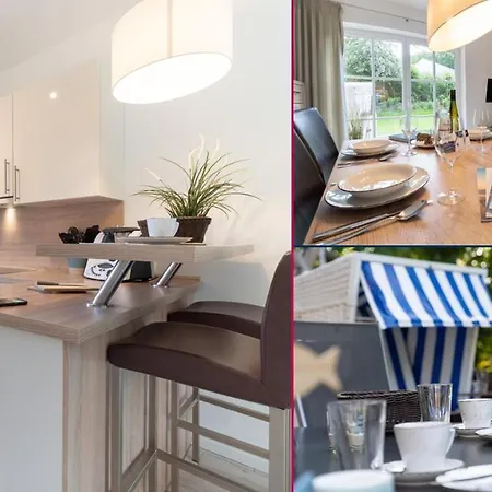 Tatil Evi Haus Am Leuchtturm 3 Wyk auf Föhr